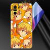 Anime Demon Slayer Agatsuma Zenitsu Phone Case For Xiaomi Mi POCO X3 NFC GT M4 M3 12 11T 10T Pro A3 11 Lite NE 5G 12X 11i F3