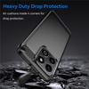 For Honor X6b 4G Case For Honor X6b Cover 6.56 Inch Carbon Fiber Shockproof Silicone Protective Bumper For Honor X6b 4G