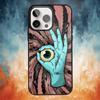Augenmalerei Kunst Handyhülle Für iPhone 17,16,15,14,13,12,Plus,Pro,Max für Magsafe Magnetisches Kabelloses Laden
