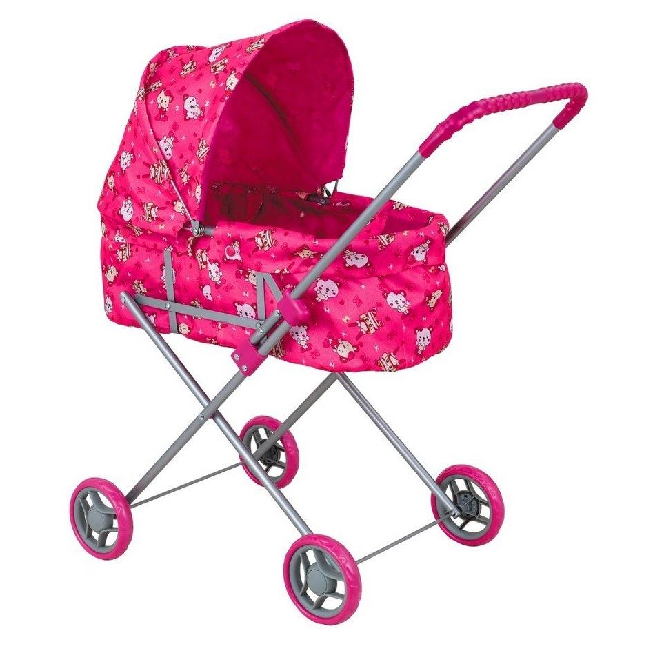 

Коляска для кукол Buggy Boom 8013-m1423 st Mixi Roses With A Cat
