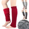 Women Leg Protectors Foot Warmers Knitting Fried Dough Twists Leg Warmers Japanese Plush Wool Socks Warm Stack Socks