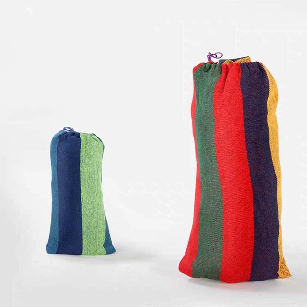 Outdoors Camping Swing Canvas Sleeping Hammock Outdoor Hammock Single Hanging Bed Camping Hammock