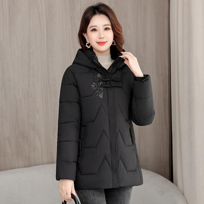 Winter new fashion hooded down cotton clothes women's thickened and versatile small warm cotton-padded jacket