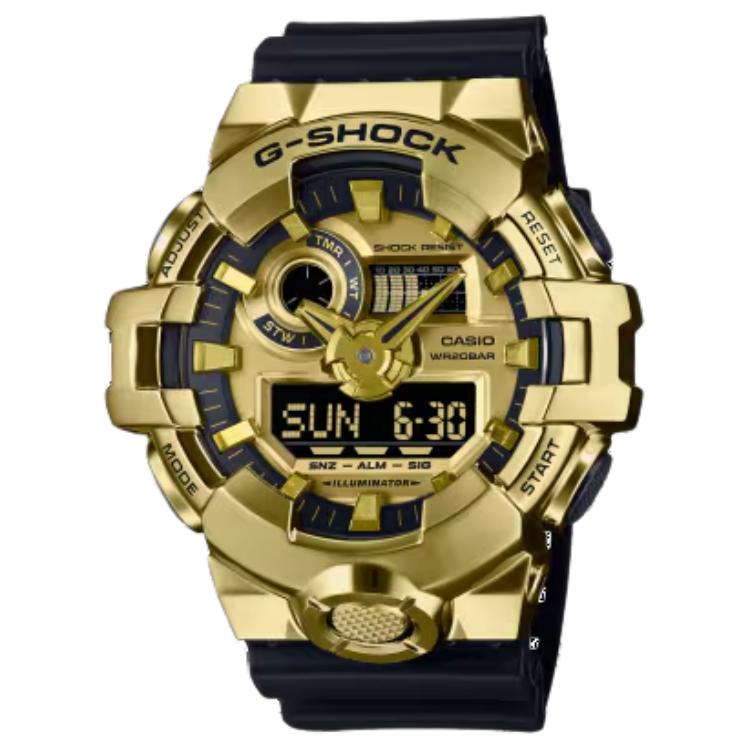 CASIO G Shock G Steel GM700P 6A GM-700G-9A Gold Dial GM-700G-9A