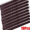 Plastic Anti Bird Spikes Pigeon Deterrent Cat Repellent Pest Control Humane Outdoor Roof Fence Ledge Guard Garden Protection