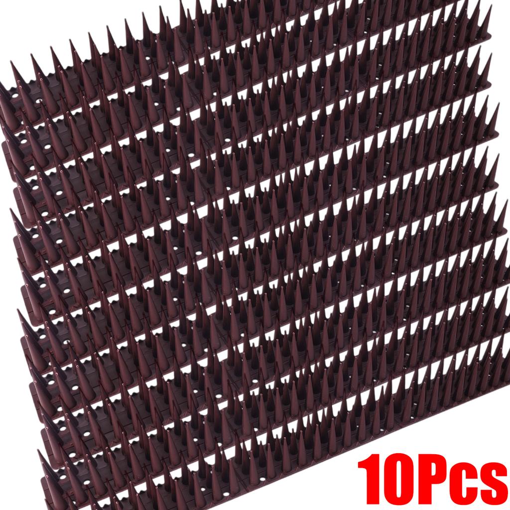 Plastic Anti Bird Spikes Pigeon Deterrent Cat Repellent Pest Control Humane Outdoor Roof Fence Ledge Guard Garden Protection