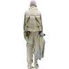 Adidas Originals X Hamcus Collaboration FW23 Solid Color Quilted Logo Drawstring Zipper Down Vest Unisex Vests White IU4839