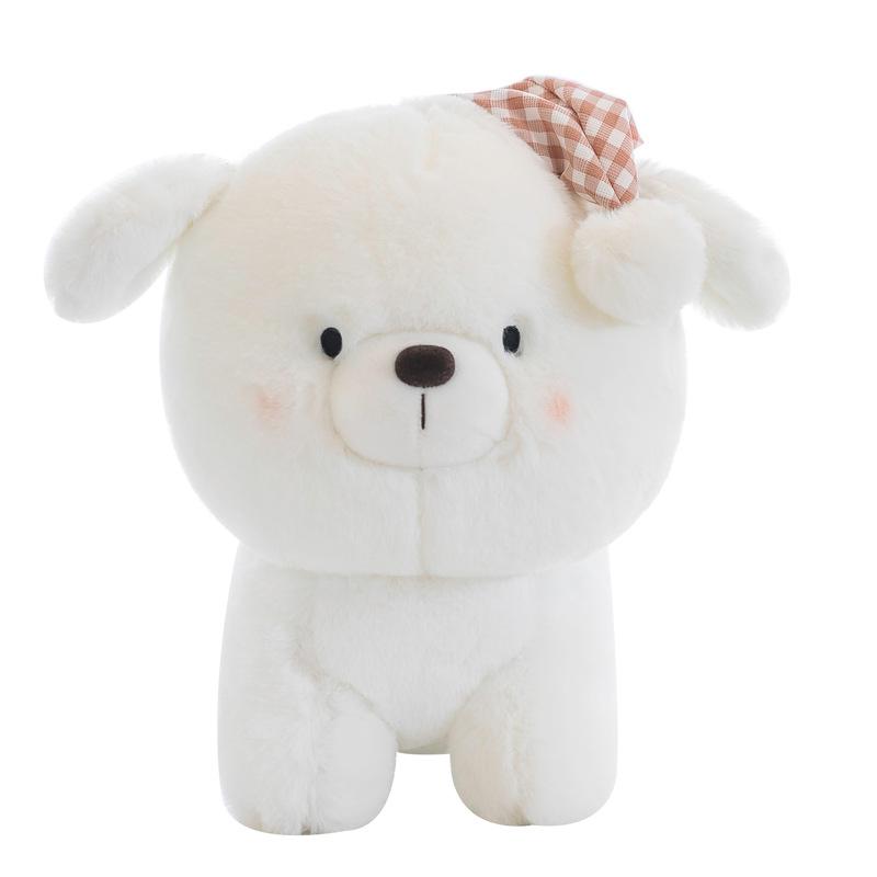 Cute Dingdong Dog Plush Toy Wearing Hat Dog Couple Pillow Grab Machine Doll Souvenir Shopping Mall Event