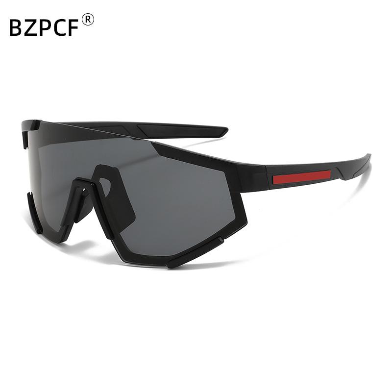 Cycling goggles one-piece large-frame sunglasses high-end mountaineering outdoor sports colorful sunglasses
