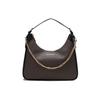 Michael Kors Wilma Classic Monogram Shoulder Bag Women handbags Brown 30R3G3WH3B-BROWN-BLK