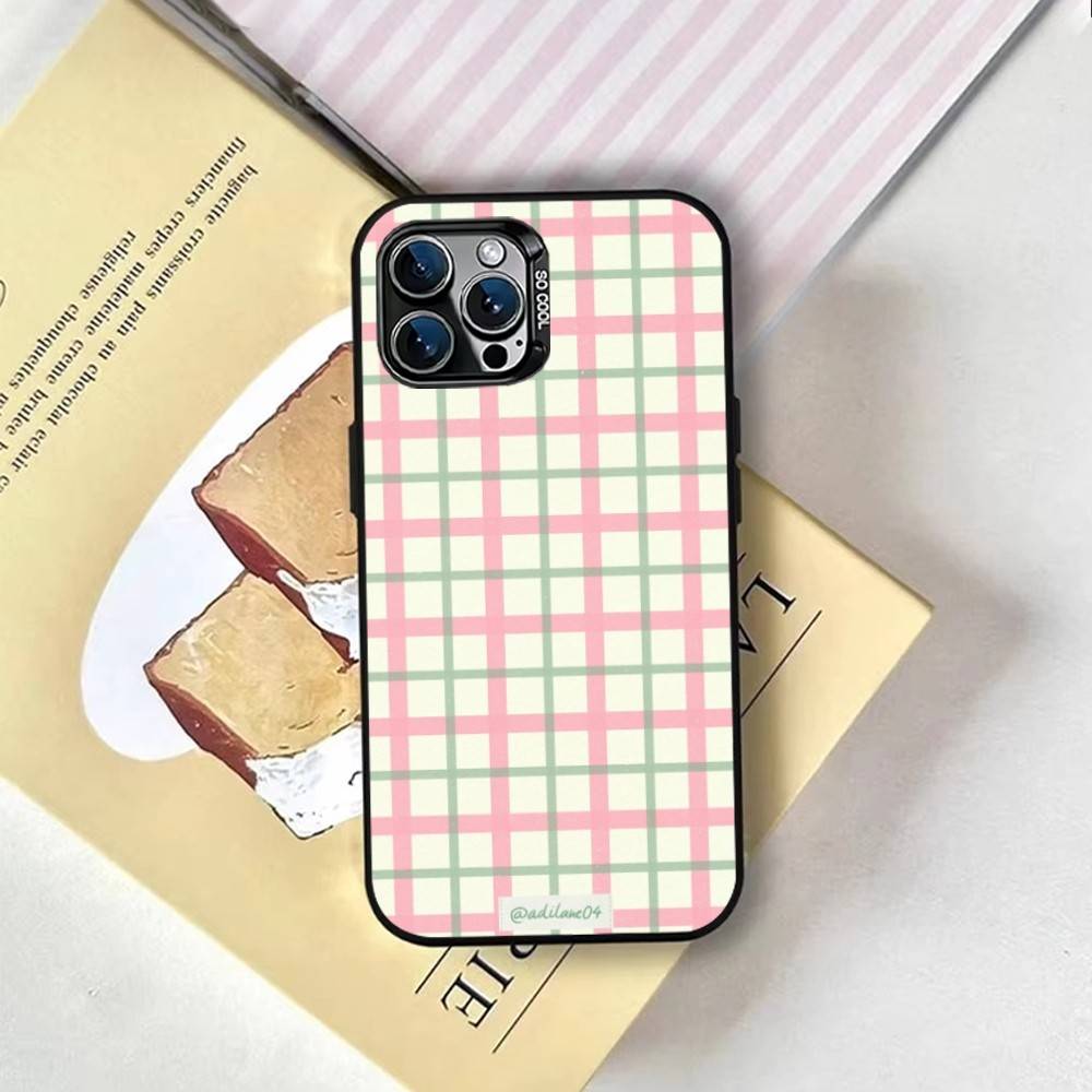 Ins Koreanischer Stil Handyhülle Für iPhone 17,16,15,14,13,12,11 Plus,Pro Max,XS,Farbige Silberbeschichtete Innenabdeckung