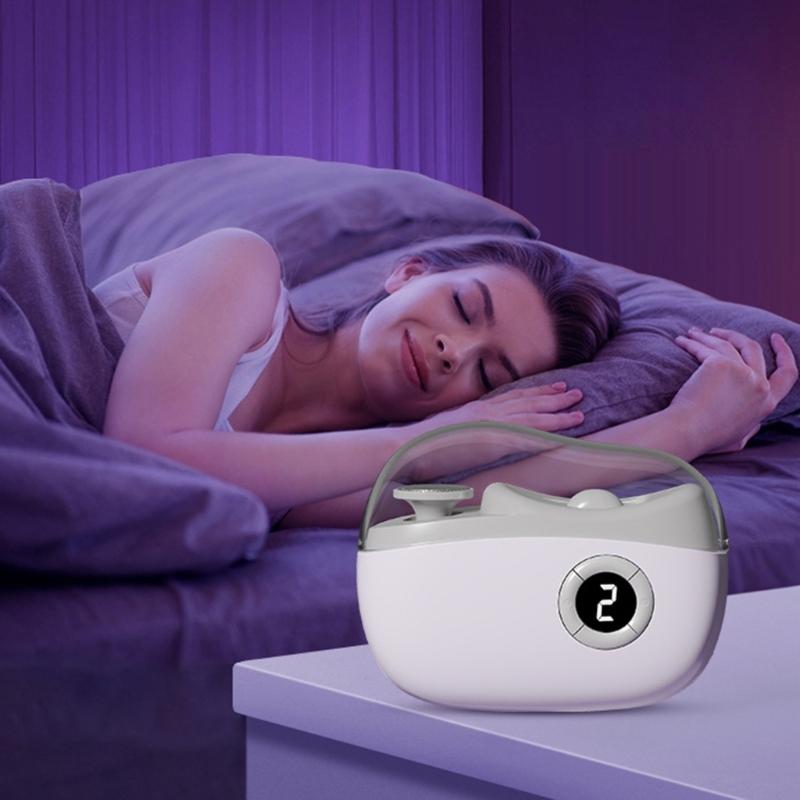 2 In-1 Electric Nail File Automatic Nail Clippers Electric Nail Clippers with Light Nail Trimmer for Kids Adults Seniors