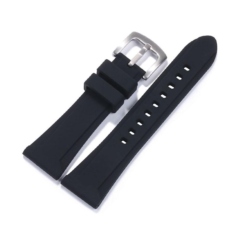 Soft Silicone Rubber Watch Strap 22mm 24mm 26mm Men Women Sport Waterproof Breathable Wrist Band Replacement Bracelet Belt