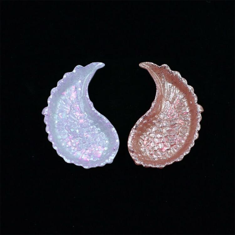 Angel's Wings Mould Siliconed Plate Tray Container 1 Pair Resin Mold Epoxy DIY Angel's Wings Mould Siliconed Plate Tray Container 1 Pair Resin Mold Epoxy DIY