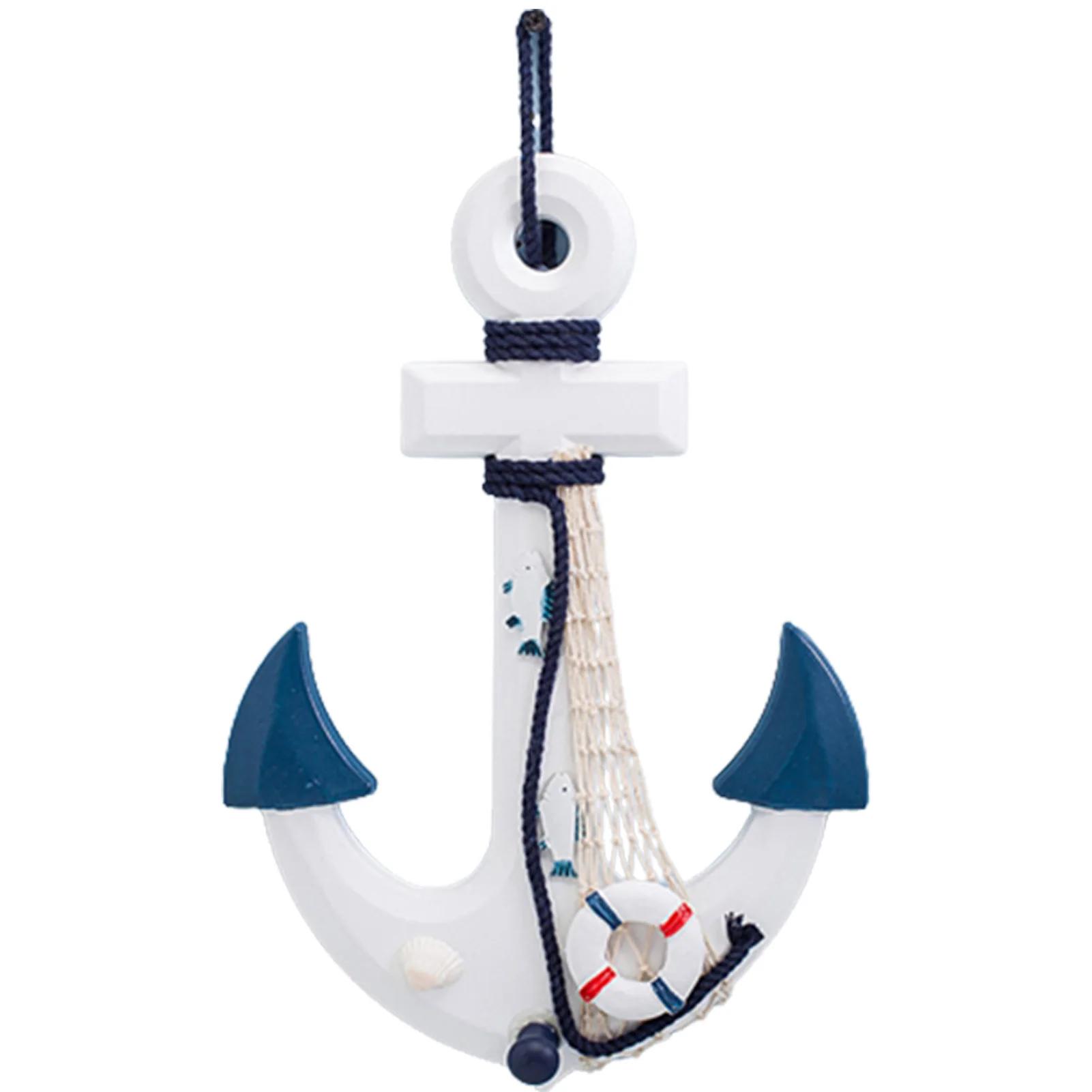 

Handcraft Nautical Beach Ship Wheel Décor Coastal Boat Life Buoy Wall Hangings Ornaments Boat Anchor Decoration 2026 Gift