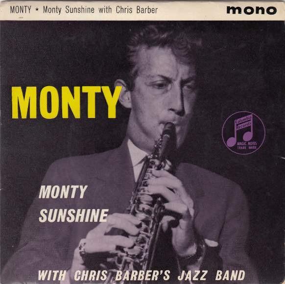 

7inch Record MONTY SUNSHINE CHRIS BARBERS JAZZ Monty SEG8059 Columbia 1961 UK Jazz Used