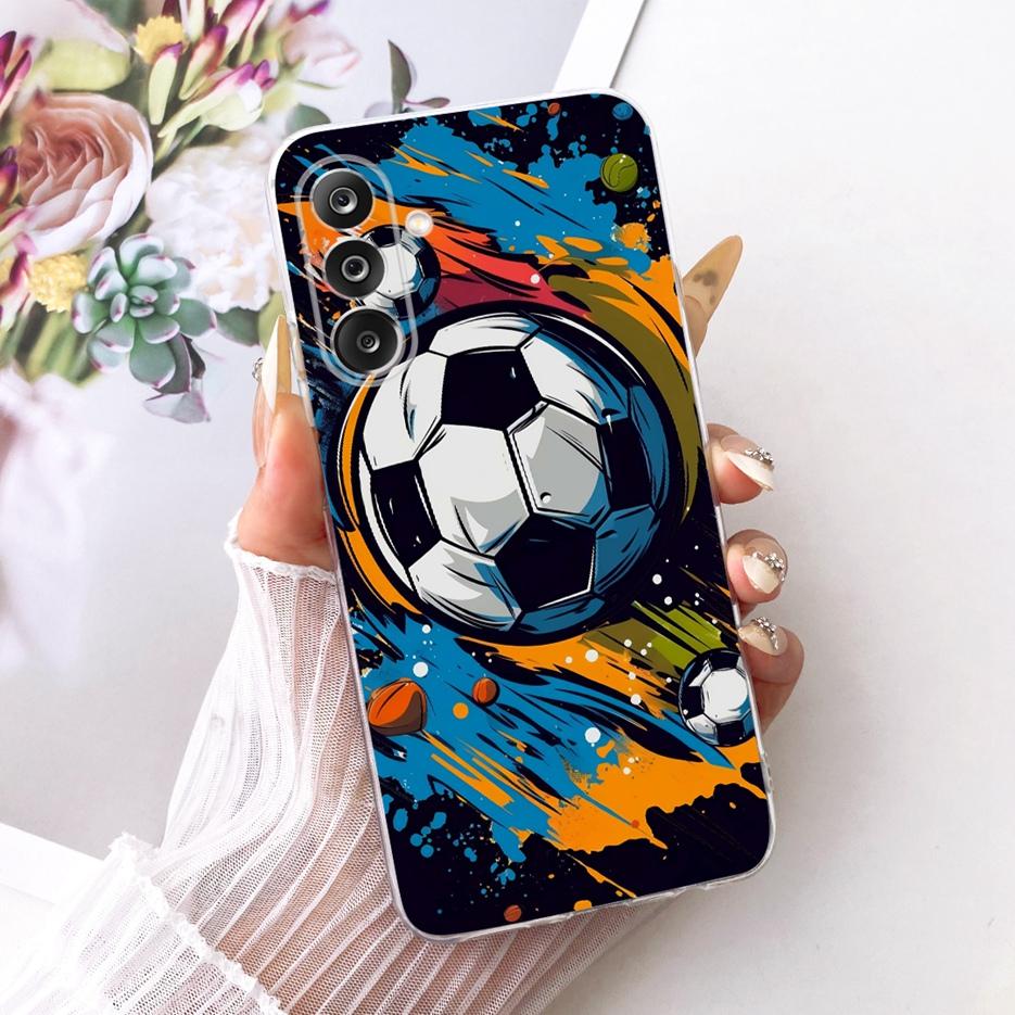 For Samsung Galaxy M36 Case SM-M366B Luxury Flowers Butterfly Painted Cover Soft Silicone Case For Samsung M16 M36 M56 5G Fundas