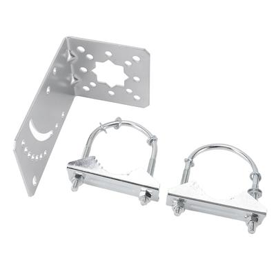 Stožár pro anténu Držák na tyč Nastavitelný úhel Nerezavějící Držák svorky pro tyč antény pro Bezdrátový most