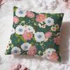 Solid Color Blocking Cushion Cover Premium Comfort Reversible Pillow Cove Two In One Design for Any Room  Car Interior