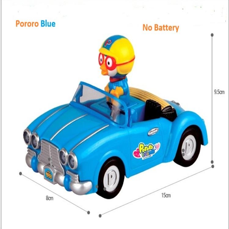 Автомобиль Pororo Push & Go (Цвет отправлен случайно), Корейские игрушки 1ea синий