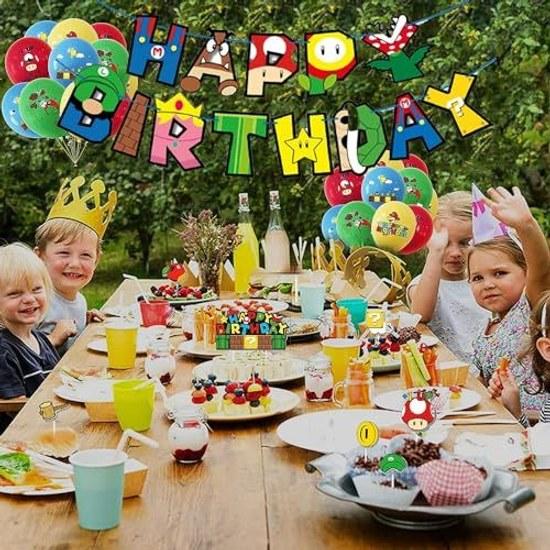 BREYLEE Aluminum Balloon Birthday Decoration Happy Garland Party Set