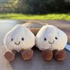 Süßes Kleines Gedämpftes Brötchen Plüschtier Yoyo Xianxian Entzückende Essens-Stoffpuppe mit Lachendem Gesicht Beinen Weiches Plüschtier Heimdeko Geschenk