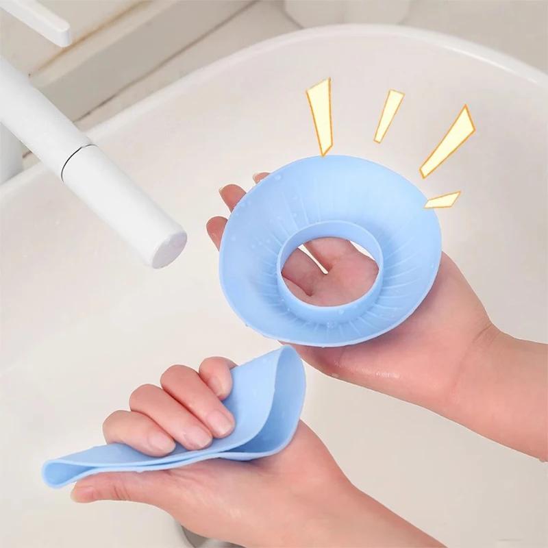 1Pairs Wrist Washband Silicone Wrist Wash Towel Band Wristband Scrunchies For Wash Face For Women Headband