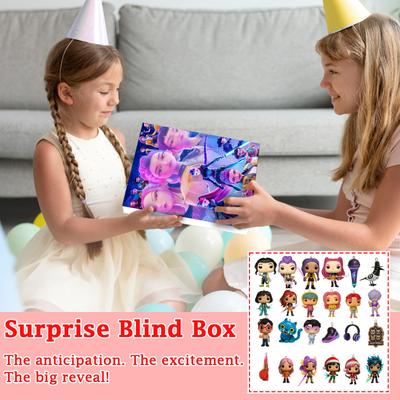 Witch Hunt Doll Blind Box Christmas Surprise Blind Box Anime Desktop Ornament Merry Christmas Party Gifts Navidad