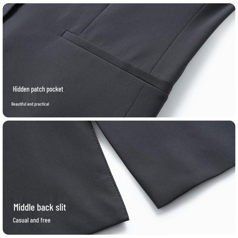 Langdeng Men's Casual Business Suit Jacket