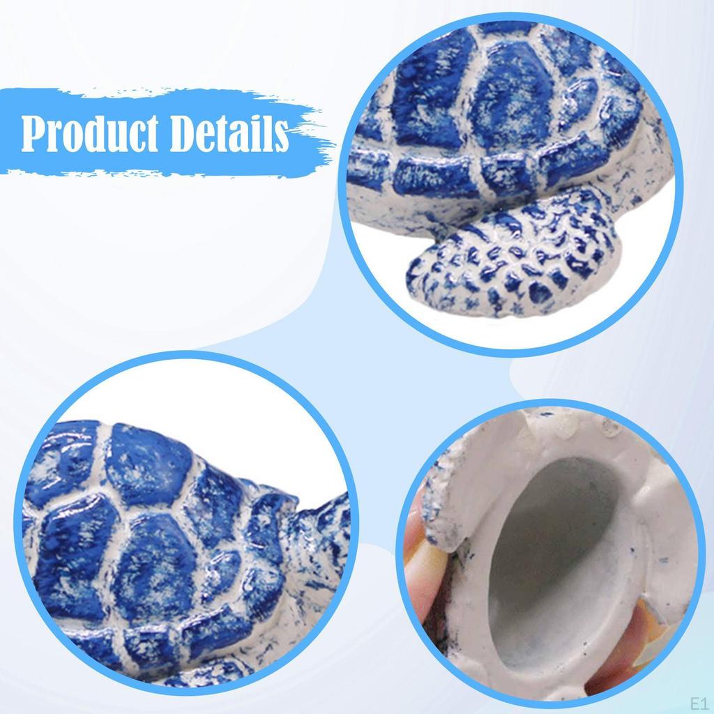 2Pcs Turtle Toilet Bolt Covers Compact Gift Statues Parts Easy Installation Resin Screw Cover for