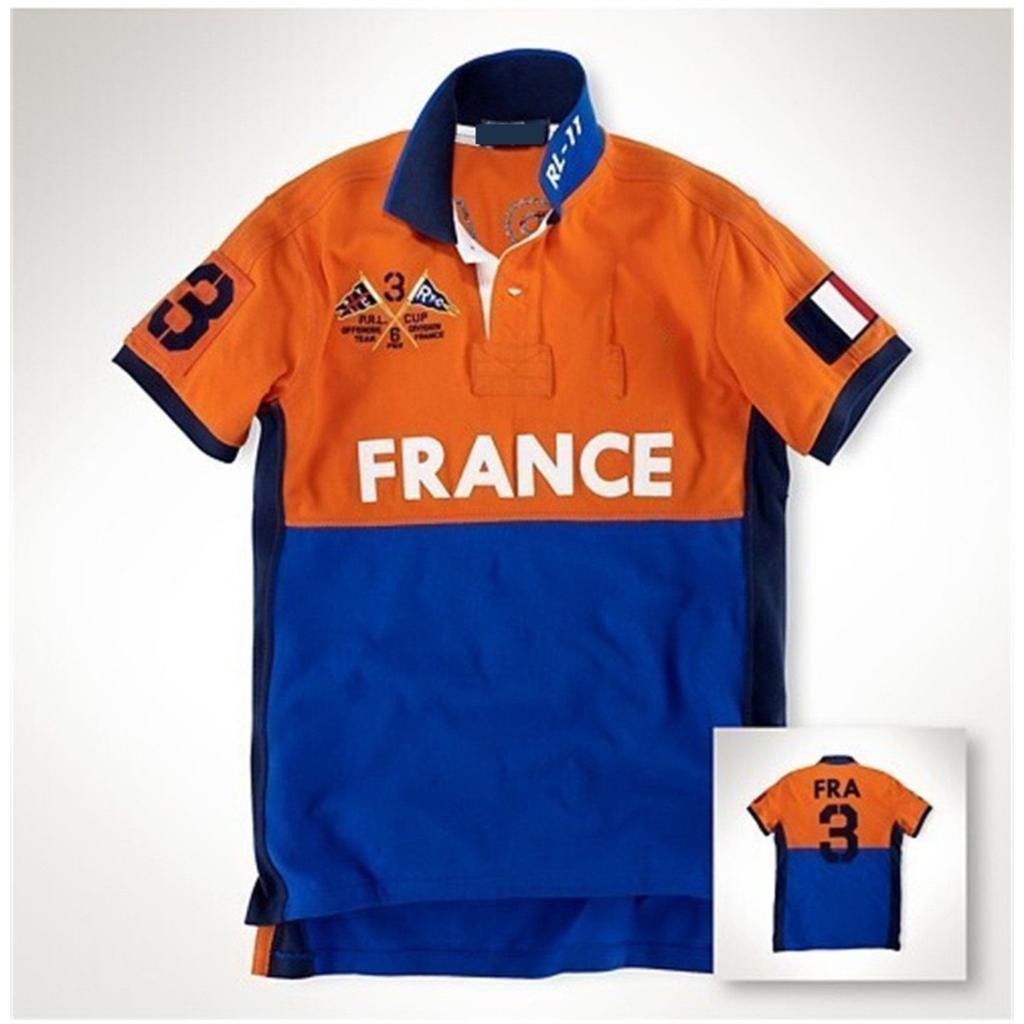 STREETRICH Polo da Uomo Ricamate a Maniche Corte T-shirt per Tempo Libero e Sport