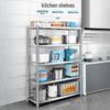 Bieying 5-Tier Heavy-Duty Floor Storage Rack