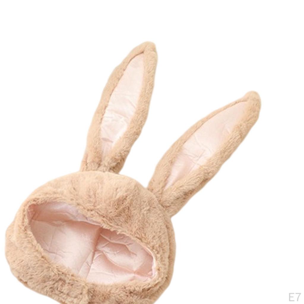 Hat Party Favors Costume Winter Animal Theme Cozy Adults Photograph Prop with Adjustable Ears
