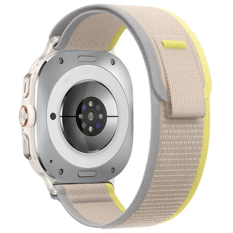 Trail Loop Nylon Strap for Samsung Galaxy Watch Ultra 47mm No Gaps Sports Bracelet Watchband for Samsung Watch Ultra band Correa