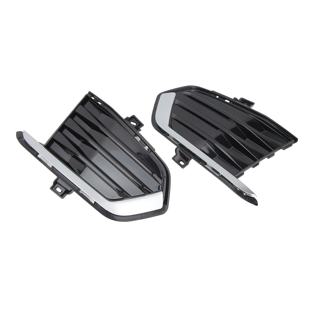 23464906 Sporty Aerodynamic Wind Resistance Reduction Bumper Fog Light Cover Grille 1 Pair Impact Resistant Waterproof for