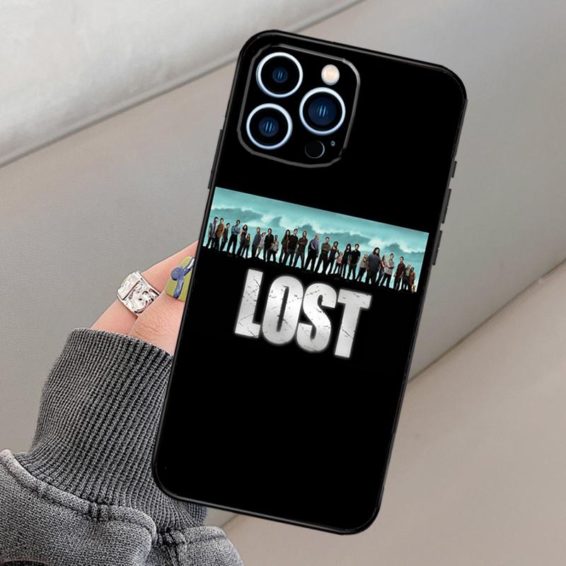 Lost TV Series Phone Case For iPhone 16 15 14 12 11 13 17 Pro Max mini 15 16 Plus 16e 17 Air Funda Cover