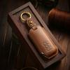 Retro Key Cover for Kia/Kia Korea Kn Solanto Ka Wah Business Vehicle Handmade Leather Shell Buckle Bag
