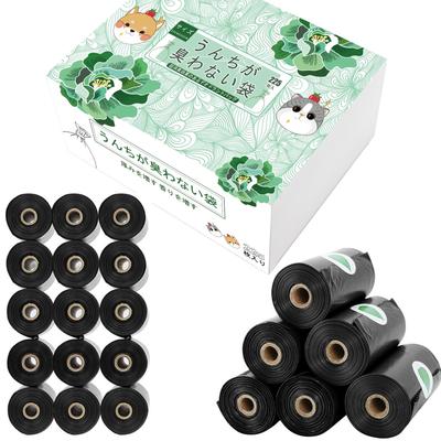 Kotbeutel für Katzen und Kotentsorgung Puto Pet Kotentsorgung Desodorierend 225 Dick und Parfümiert Geruchsneutral Hunde, Beutel, Beutel, Beutel, Biologisch abbaubar, Beutel,