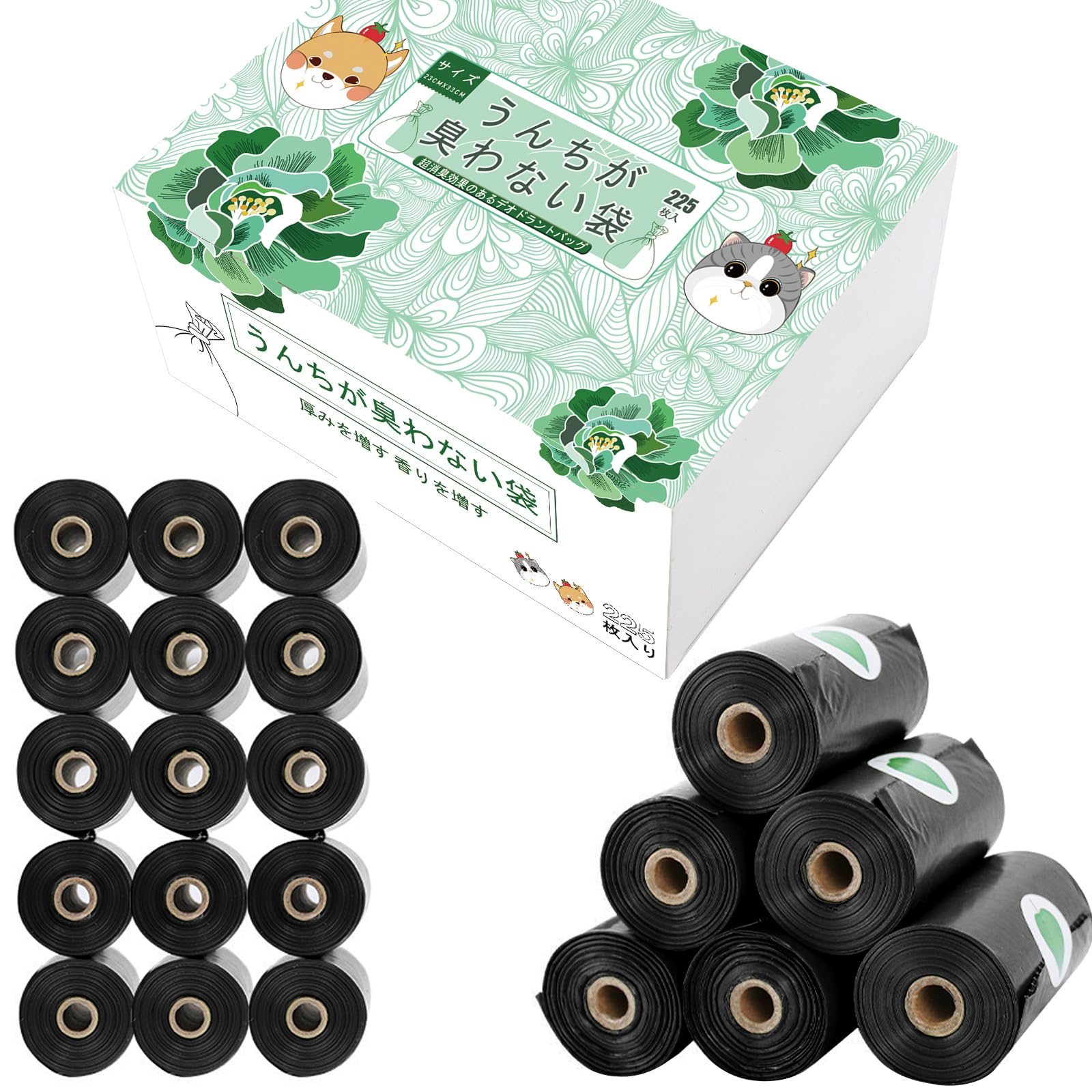 

пакеты для какашек для кошек и Утилизация какашек Puto Утилизация какашек Дезодорирующие 225 Толстые и Ароматизированные Без запаха собаки, Пакеты, Пакеты, Пакеты, Биоразлагаемые, Пакеты,