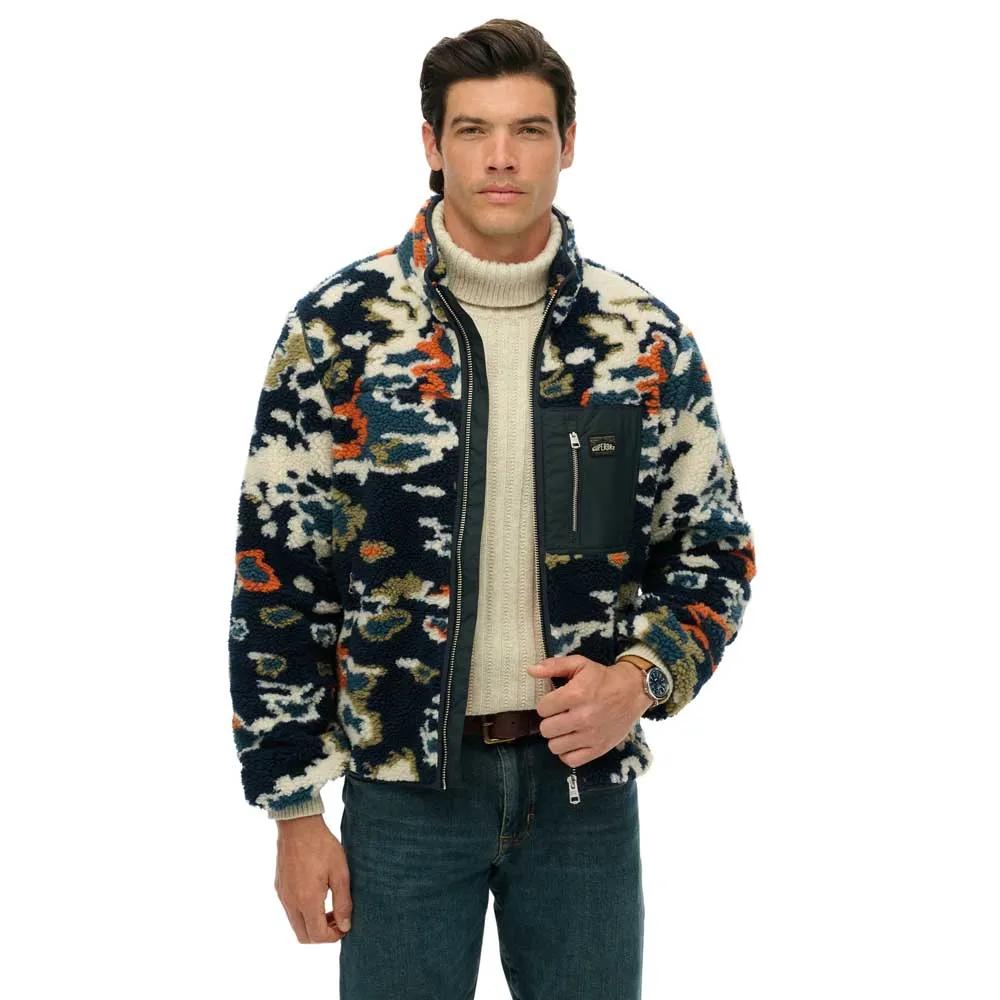 Superdry Толстовка на молнии Printed EU 2XL