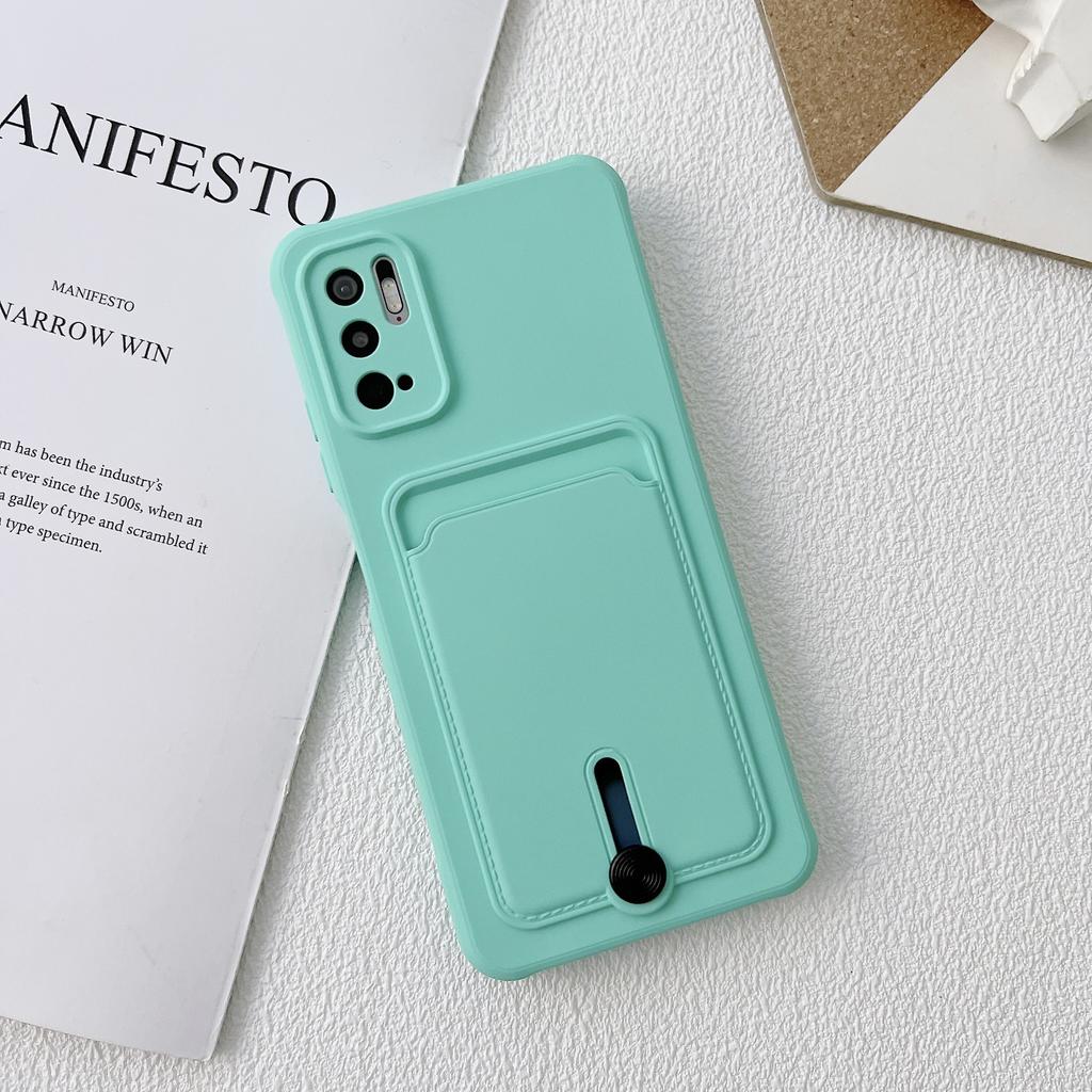 Redmi K40PRO Card Mobile Phone Case Card Case POCO M3 Card Silicone Case NOTE9PRO Suitable for MI10T