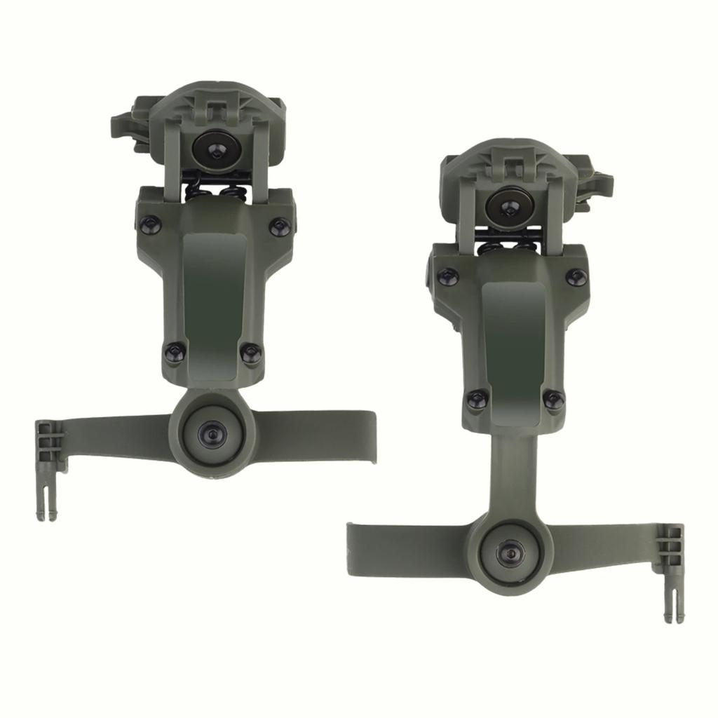 Helmet Rail Adapter For PELTOR ComTac Airsoft Shooting Accessories Headset Mount Fit Ops Core ARC Team Wendy MLOK Rail