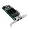 Network Card PCIE X4 Rj45 101001000Mbps Gigabit Dual Port Electric Port Network Adapter