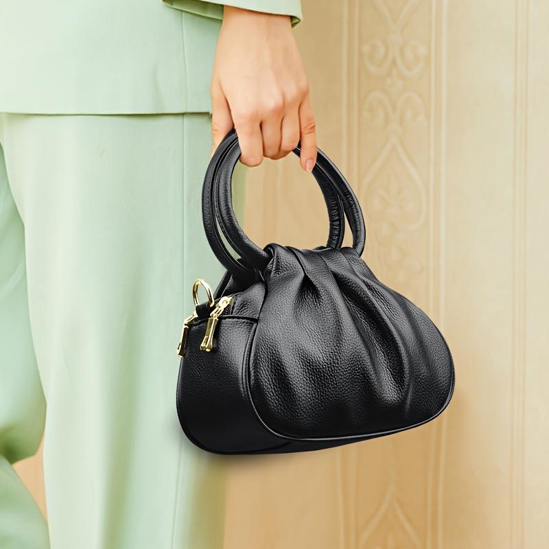 Elegante Mini Borsa Phe da Donna, Leggera, Design Pieghettato Multistrato, Borse a Spalla Singola e a Tracolla alla Moda e Versatili