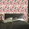 Wallpaper Colorful Butterflies Flowers and Leaves for Living Room and Bedroom 50x1000