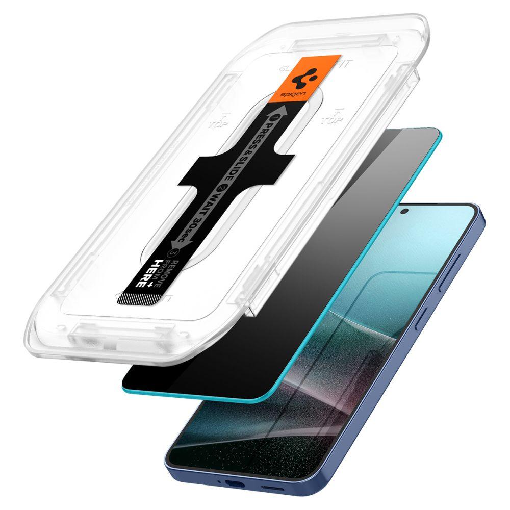 Szkło Prywatyzujące Spigen Glas.tr Ez Fit Hd 2-Pack Galaxy S24 / S25 Privacy