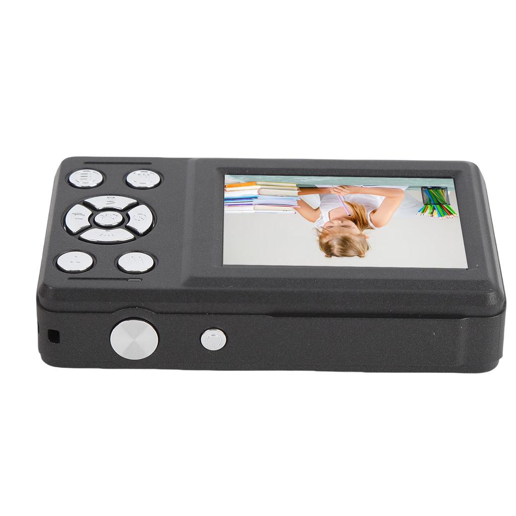 Digital Camera 64MP 4K 2.4 Inch Screen Anti Shake AF Autofocus 18x Digital Zoom Camera for Travel Party Graduation