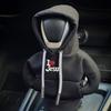 Universal Car Hoodie Gear Handle Cover Car Gear Lever Decoration Mini Hoodie Shift Head Cover Elastic Soft Dust Proof Decor