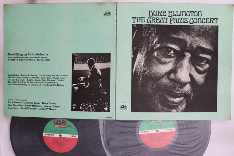 

Виниловая пластинка ДЮК ЭЛЛИНГТОН Большой Парижский Концерт P50856A ATLANTIC 1973 Япония Джаз Б/У