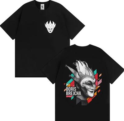 Hot Sale Boris Brejcha Electronic Music for Mens Women T Shirt Cotton Hip Hop Tees Crewneck Short Sleeve T Shirts Aesthetic Tops